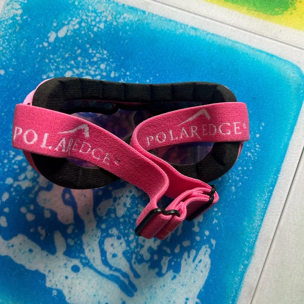 Polar Edge Pink youth Ski Goggles